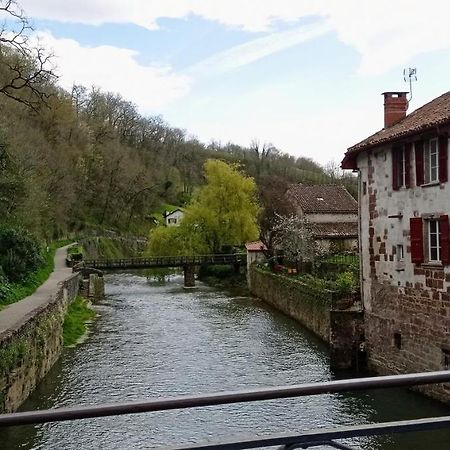 Saint Jean Pied De Port. Centre Ville. Rue Pietonne المظهر الخارجي الصورة